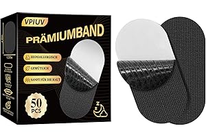 VPIUV® 50er Pack Mouth Tape gegen Schnarchen – Mundpflaster Schlafen, Anti Schnarch Schnarchstopper, Nasenatmung fördern, starker Halt auch mit Bart, hautfreundlich & atmungsaktiv