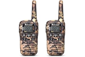 Midland - Walkie Talkie XT30 Mimetico, 2 Ricetrasmittenti per Trekking e Outdoor - 16 Canali PMR446 Senza Licenza, Autonomia 5H, 6Km,38 Toni CTCSS, VOX, SCAN, Ricarica USB, Batterie e Clip Cintura