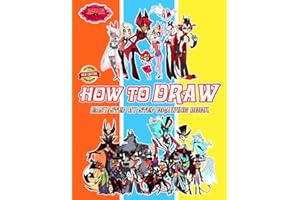 How To Draw Hazbin Hotel and Coloring Book: NEW EDITION 2023 - Learn how to draw Characters step by step for beginners | Fun Drawing And Coloring Book ... Ages 4-8, 9-12 Girls, Boys, Teens and Adults