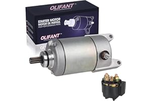 OLIFANT Starter Motor for Kawasaki Bayou 400 4X4 KLF400 93-99 Prairie 400 4X4 KVF400 1997-2002 21163-1208