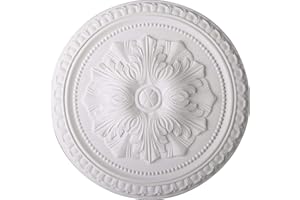 COPLEYS Ceiling Rose Flavia Lightweight Resin Mould Not Polystyrene Easy to Fix 45cm