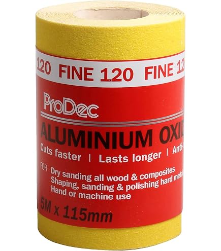 Rouleau De Papier De Verre Norton R222, Grain 180, 25 Mm X 25 M, Pour Ponçage Et Meulage