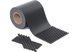 LE AMAZZONI STORE Frangivista Strisce Privacy per Recinzione in PVC, 19 cm x 35 m, Protezione Visiva per Balcone e Giardino, Resistente ai Raggi UV, Disponibile in vari colori (ANTRACITE)