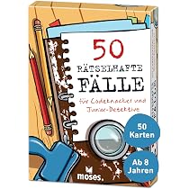 Moses 50 Divertenti Puzzle Numerici - Carte Indovinelli Per Bambini Da 8 Anni - 3