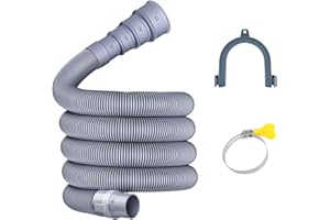 UVVRUR Wohnwagen Abwasserschlauch Wohnmobil-Abwasserschlauch-Set Zusammenklappbares Wohnwagen-Abflussrohr mit verstellbarem Adapter Wohnwagen-Zubehör für Wohnmobil, Camper & Anhänger