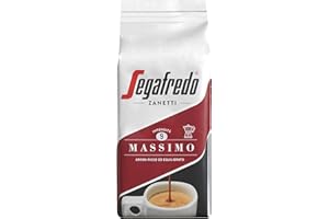 Segafredo Zanetti Caffè Macinato Gusto Massimo (Confezione 200 Grammi) - Adatto per Moka - Linea Le Classiche, Tostatura media, Aroma ricco ed equilibrato