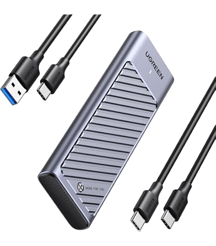 CoolBox Boîtier SSD M2 NMVe Et SSD SATA 2.5 Avec écran Tactile MiniChase PS32, USB3.2 10 Gbps, Aluminium, Formats M.2 2242, 2260 Et 2280, Support UASP, Montage Simple Sans Outils - 8
