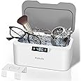 kahula Ultrasonic Cleaner Machine Ultrasonic Jewelry Cleaner Machine With Digital Timer For Glasses, Ring, Earring, Necklaces, Jewelry,Watch Strap