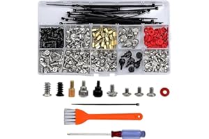 GOIEHIR Kit de Vis d'Ordinateur, 362 Pièces Vis D'Ordinateur, Kit de Vis PC avec Tournevis, Brosse et Serre Câble, pour Disque Dur, boîtier de carte mère, Ventilateur, CD-ROM