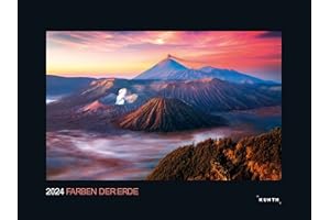Farben der Erde - KUNTH Wandkalender 2024: Hochwertiger, bildstarker Kalender mit Spiralbindung im Großformat (KUNTH Wandkalender Black Edition 60 x 45 cm)