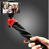 Coverzone Flexible Youtuber Twich ve Sosyal Medya Yayıncılar i&ccedil;in 30cm Ahtapot 360 Derece 320gr Selfie Telefon Tutucu Tripod 