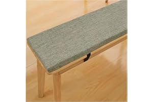 MOISMK Bench Cushion Pad Outdoor/Indoor 120cm x 40cm/100cm x 40cm, Washable Bench Cushion for Garden Furniture Non Slip 2/3/4 Seater for Dinning Bench Swing Chair Window Seat Pad ( Color : #6 , Size : 120x40