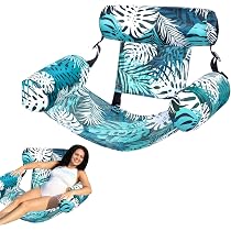 Matelas gonflable pour piscine avec filet - Détendez-vous avec style