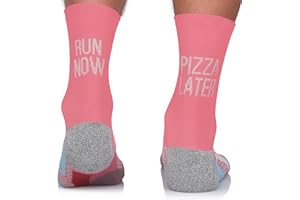 TODO RUNNING RAID Laufsocken Damen & Herren Anti-Blasen Polsterung Technisch, Bunte Laufsocken Lustig Quarter und Crew, Laufen Socken Marathon, Trail, Jogging, Joggen