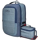 URBAN TRIBE Rumble 15.6" Laptop Backpack/Bag | Office Bag for Men & Women | Rain Cover & Lunch Bag |