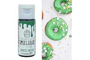 MS GOOD MakeSomeSweets VERDE - Coloranti Alimentari Gel Vegano Per Dolci - Colorante Alimentare Verde Liquido per Decorare le Torte, Biscotti, Fondente e Macaron - Senza Olio Di Palma - 28g