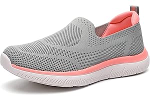 HKR Scarpe Donna Ginnastica Slip on Sneakers Outdoor Corsa Running Scarpe Sportive Casual