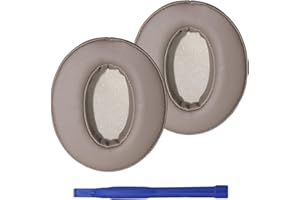 Adhiper HD 450BT nauszniki kompatybilne z Sennheiser HD 4.50BT, HD 4.50BTNC, HD 4.40BT, HD 350BT, nauszniki z miękką skórą proteinową i pianką memory (szampańskie)