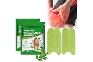 XdealCozyxc 24PCS UK Well Knee Pain Relief Patches, Herbal Wellnee Pain Relief Patch, Relieves Muscle Soreness & Promotes Blood Circulation, Heat Plaster Pads for Knee, Back, Neck, Shoulder