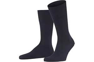 FALKE homme Airport chaussettes respirantes régulation climatique anti-odeur laine coton fines unies élégantes couture plate aux orteils 1 paire