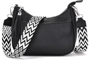 Rorimyth borsa donna nero borsa tracolla donna borsa a spalla donna borsa marsupio donna