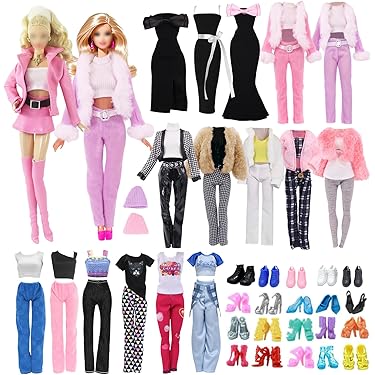 Custodia Di Stoccaggio Con Guscio Duro Per Tasso Per Bambole Di Moda Da 12 Pollici Detiene 6 Bambole Pi Accessori Rossetto Rosa~p113840927 - Foto 6