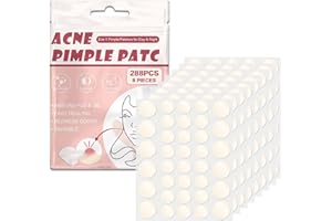 CHEAP4UK Parches Acne Pimple Patches Con Aceite De Árbol De Té Y Ácido Salicílico Parches Granos Acne Invisibles Y De Absorción Impermeable Pueden Deshacerse Del Acné Rápidamente(288 piezas)