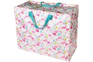 REX LONDON Flamingo Bay duża torba do przechowywania Jumbo z zamkiem błyskawicznym