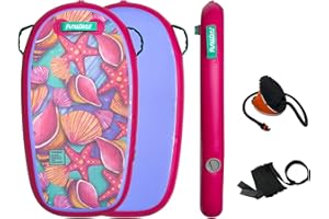 ‎FUNWATER FunWater Aufblasbares Surfbrett, Leichtes Brett mit Premium-Leash und Handschlaufe für Kinder und Erwachsene