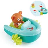 Hape Kurmalı Y&uuml;zen Ayıcık Banyo Oyuncak Seti &ndash; Bebek ve &Ccedil;ocuk K&uuml;vet ve Duş Oyuncağı