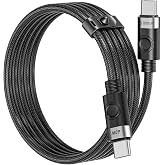 Orico 60W 3A PD Type-C to Type-C Hızlı Şarj ve Data Kablosu Siyah 1 Metre