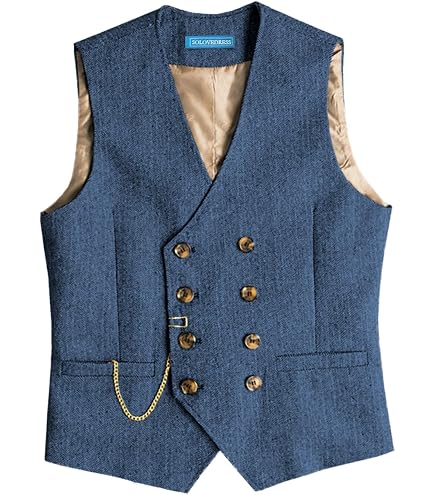 Gilet indiano a frange per uomo XXL (60