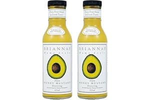 Briannas Home Style Dijon Honey Mustard Dressing 355ml - Pack of 2