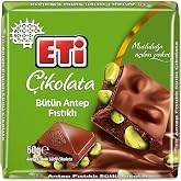 Square Chocolate with Pistachio Meat 60 g
