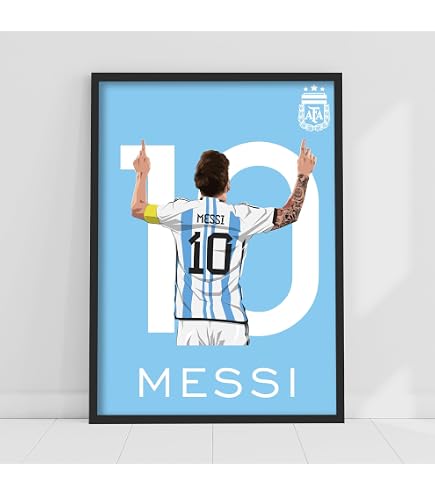 Kitbags & Lockers Lionel Messi World Cup Winners 2022 Argentina