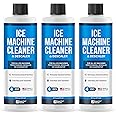 Ice Machine Cleaner 473ml, Nickel Safe Descaler | Ice Maker Machine Descaling Liquid Compatible with Whirlpool 4396808, Manitowac, Ice-O-Matic, Scotsman, Follett etc | Essential Values (3 Pack)
