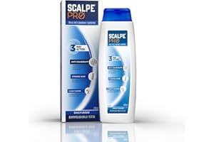 Scalpe Pro Daily Anti-Dandruff Shampoo | Removes Dandruff from Source | Prevents Itching & Irritation | Scalpe Science | Climbazole Formulation | Dermatologically Tested | For Women & Men | 200ml