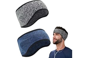 TCNZDY 2 Stück OhrenwäRmer,Stirnband Herren,Wirtschaftlich OhrenschüTzer-StirnbäNder, füR Viele Gelegenheiten, Wie Klettern Auf Den Yoga Sport Joggen&Laufen Oder Spaziergang Im Kalten Winter