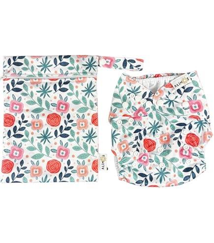 Mutandina Da Nuoto Arena Friends Aqua Nappy - Bambini, Impermeabile, Con Galleggianti, Rosa - Foto 12