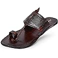 Royal Khwaab Men's Daily/Casual/Ethnicwear Slip-on Flat Handmade Kolhapuri Chappal