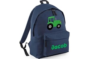 Chicken Craft Personalised Kids Backpack - Custom Rucksack with Name - Multiple Designs & Colours - Ideal for Boys, Girls, Nu