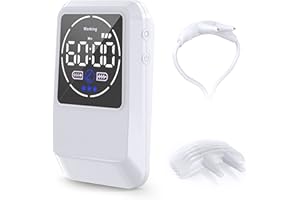 iKeener Dispositivo Alivio Rinitis Alérgica,Dispositivo Rinitis Terapia Láser,Equipo Portátil Tratamiento Rinitis,para Congestión Nasal,Ronquidos,Estornudos Nasales Tapados,Mejora Del Sueño