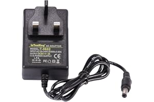 6V 2A Power Supply Adapter - COLM AC 100-240V to DC 6 volt 2amp Power Transformer 12 Watt Max Chrager 5.5 x 2.5mm/2.1mm Replace1.5A Compatible with Proform Cardio Crosstrainers Razor Model