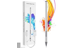 YEEMIE PRO Penna Stilo per Microsoft Surface, Surface Pro Penna per Surface Pro 9/10/11/8/X/7/7 plus/6/5/4/3, Surface Book/Laptop/Go/Studio, Penna Surface Laptop con rifiuto del palmo, 4096 Sensibilità