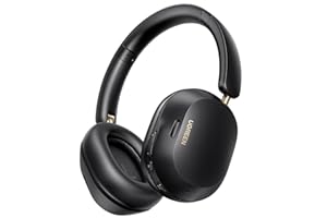 UGREEN Wireless Headphones Hybrid Active Noise Cancelling Bluetooth 5.4 ANC Over Ear Earphone with Hi-Res LDAC & Spatial Sound,Big Bass,EQ in App,75H Playtime,USB C Wired Audio,Dual Connection(Black)