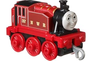 Thomas & Friends Thomas and Friends GDJ45 Trackmaster Push Along Rosie Metal Train Engine, Multi-Colour