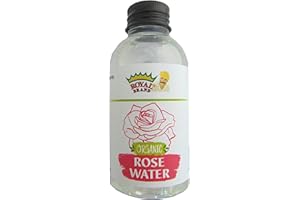 Royal Brand Agua de rosas orgánica para cocinar y hornear, 100 ml, 100% natural/griego Hellada