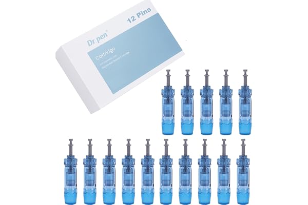 Dr. pen M8S patroner 15 stycken 12 stift för Dr. pen Ultima M8S/A8S/A9/A11