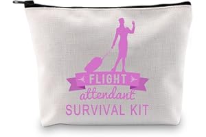 JTOUK Trousse de survie pour hôtesse de l'hôtesse de l'avion, cadeau de voyage, cadeau pour les hôtesses