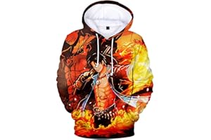 OLIPHEE 3D Sweater Homme avec Capuche Pull Occasionnel Hoodies